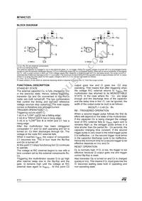 M74HC123RM13TR Datasheet Page 4