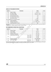M74HC123RM13TR Datasheet Page 5