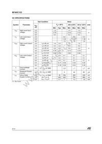 M74HC123RM13TR Datasheet Page 6