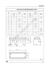 M74HC123RM13TR Datasheet Page 9