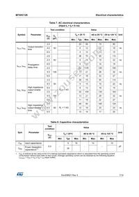 M74HC126TTR Datasheet Page 7