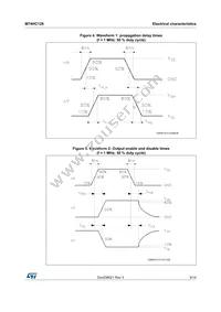 M74HC126TTR Datasheet Page 9
