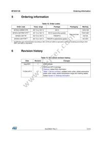 M74HC126TTR Datasheet Page 13