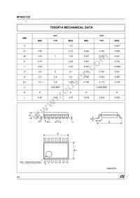 M74HC132TTR Datasheet Page 8