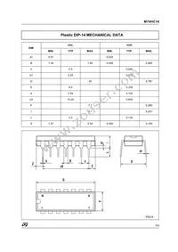 M74HC14TTR Datasheet Page 5