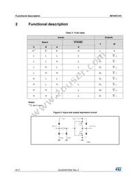 M74HC151YTTR Datasheet Page 6