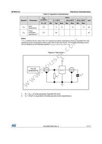 M74HC151YTTR Datasheet Page 11