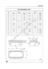 M74HC164TTR Datasheet Page 9