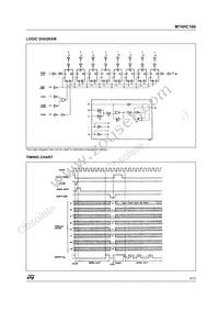 M74HC166B1R Datasheet Page 3