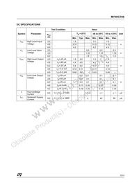 M74HC166B1R Datasheet Page 5