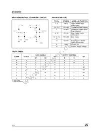 M74HC173B1R Datasheet Page 2