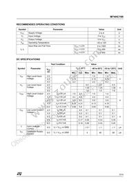 M74HC190RM13TR Datasheet Page 5