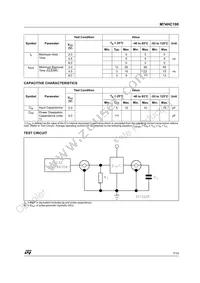 M74HC190RM13TR Datasheet Page 7