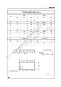 M74HC240TTR Datasheet Page 9