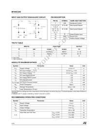 M74HC245RM13TR Datasheet Page 2