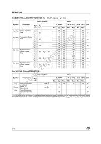 M74HC245RM13TR Datasheet Page 4