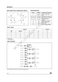 M74HC257RM13TR Datasheet Page 2
