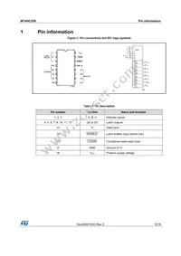 M74HC259RM13TR Datasheet Page 5