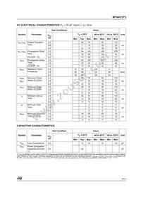 M74HC273TTR Datasheet Page 5