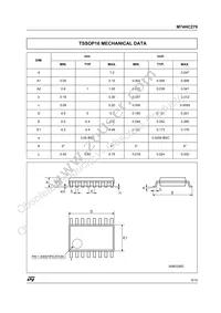 M74HC279RM13TR Datasheet Page 9
