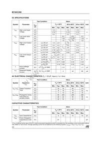 M74HC280B1R Datasheet Page 4