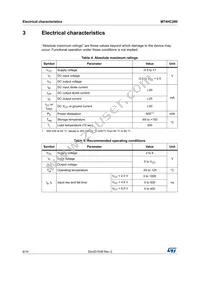 M74HC280RM13TR Datasheet Page 6
