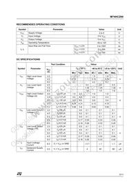 M74HC294RM13TR Datasheet Page 5