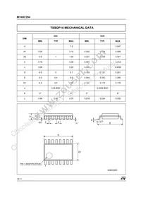 M74HC294RM13TR Datasheet Page 10