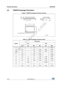 M74HC365TTR Datasheet Page 12