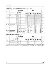 M74HC366RM13TR Datasheet Page 4