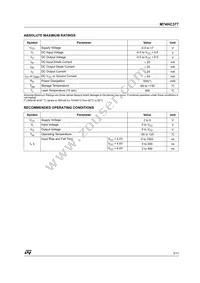 M74HC377B1R Datasheet Page 3