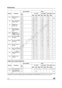 M74HC40103RM13TR Datasheet Page 6
