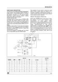 M74HC40103RM13TR Datasheet Page 7