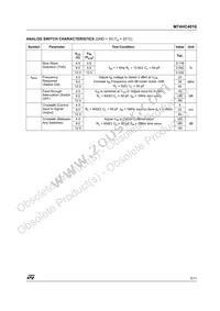 M74HC4016RM13TR Datasheet Page 5