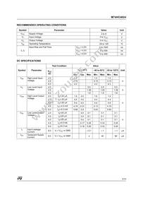 M74HC4024RM13TR Datasheet Page 3