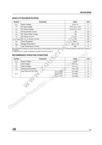 M74HC4028B1R Datasheet Page 3