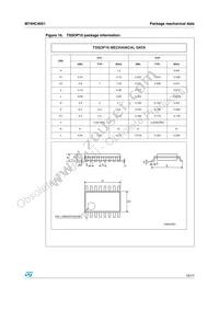 M74HC4051TTR Datasheet Page 15