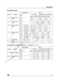 M74HC4072RM13TR Datasheet Page 3