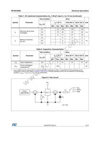 M74HC4094B1R Datasheet Page 9