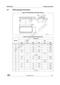 M74HC4094B1R Datasheet Page 13