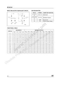M74HC42TTR Datasheet Page 2