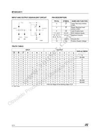 M74HC4511RM13TR Datasheet Page 2