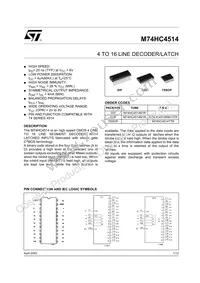 M74HC4514RM13TR Cover