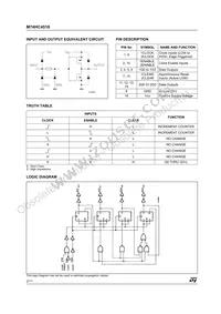 M74HC4518RM13TR Datasheet Page 2