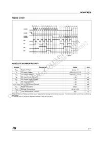 M74HC4518RM13TR Datasheet Page 3