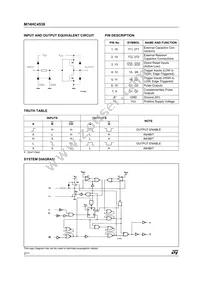M74HC4538TTR Datasheet Page 2
