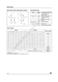 M74HC4543RM13TR Datasheet Page 2