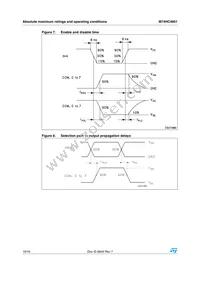 M74HC4851TTR Datasheet Page 10