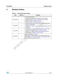 M74HC4851TTR Datasheet Page 15