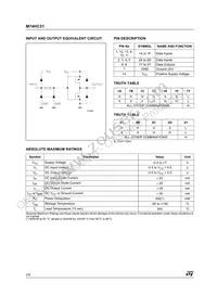 M74HC51RM13TR Datasheet Page 2